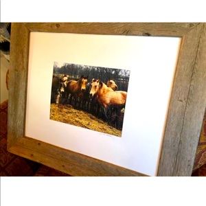 “Pals” matted Art Print by Susan A Ray